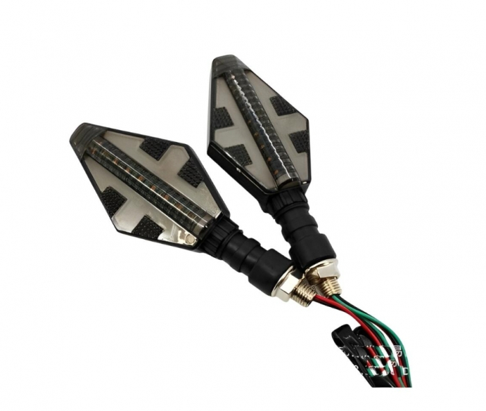 Semnalizări led dinamice moto ATV semnale și pozitie romb [2]