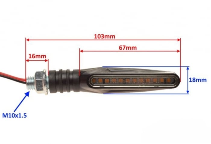 Semnalizări led slim [4]