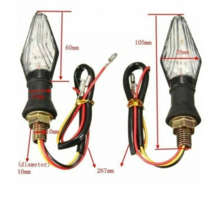Semnalizari / semnale / semnalizatoare led moto, quad, atv [3]