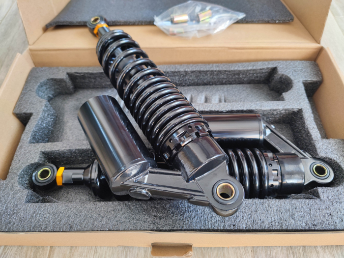 Set amortizoare spate cu gaz 330mm suspensie moto [2]