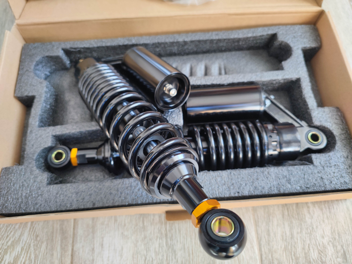 Set amortizoare spate cu gaz 330mm suspensie moto [3]