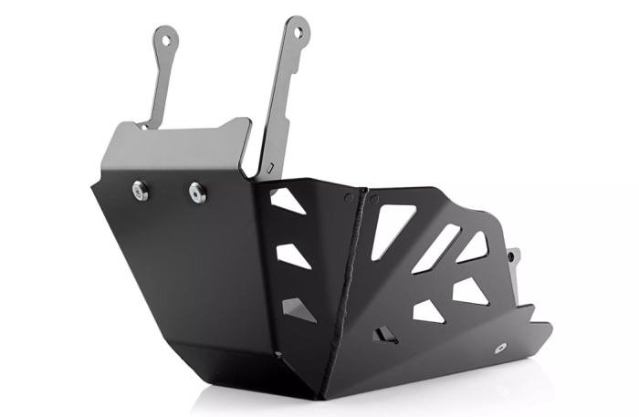 Set bare de protecție crash bar + placă motor scut Honda XL 750 Transalp [4]