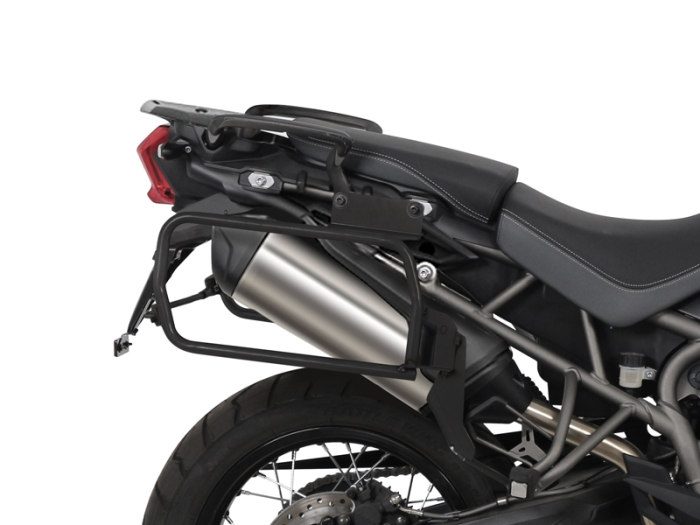 Set complet cutii aluminiu laterale, 36L / 47L SHAD TERRA NEGRU, include kit montare SHAD TRIUMPH Tiger 800 [15]