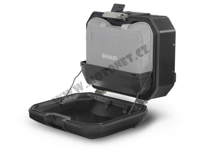 Set complet de cutii de aluminiu laterale, 36L / 36L, SHAD TERRA NEGRU, include kit montare SHAD BMW F 900 XR [7]