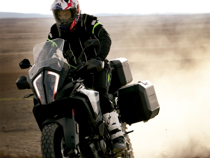 Set complet de cutii de aluminiu SHAD TERRA NEGRU, 37L cutie centrala si 36L / 36L cutii laterale, incluzand kit montaj si placa SHAD HONDA NC 750 X 2021- [17]