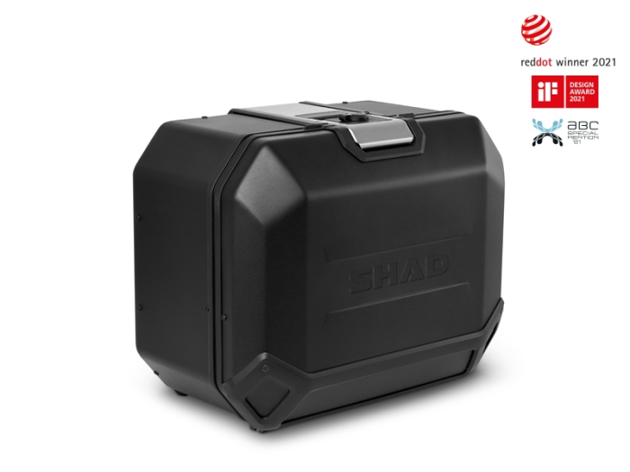 Set complet de cutii de aluminiu, SHAD TERRA NEGRU, 48L cutie centrala si 47L / 47L cutii laterale, incluzand kit de montaj si placa SHAD HONDA X-ADV 750 [3]