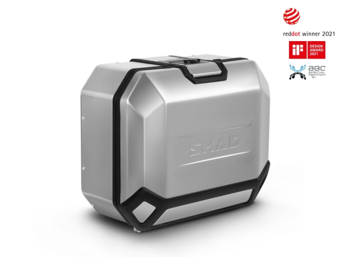 Set complet de cutii de aluminiu SHAD TERRA, 37L cutie centrala si 36L / 47L cutii laterale, incluzand set de montaj si placa SHAD BMW F750 GS / F850 GS [4]