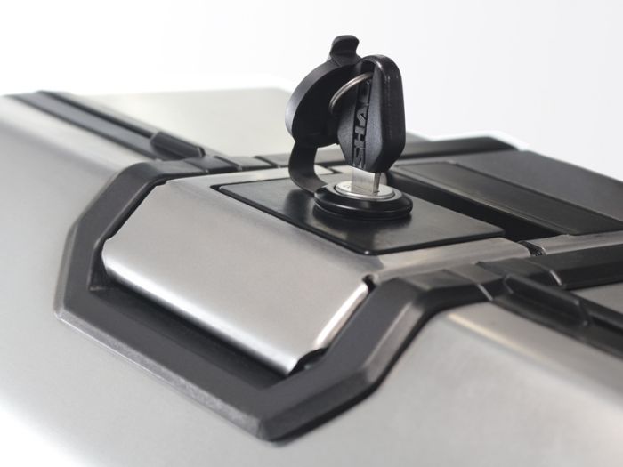Set complet de cutii laterale de aluminiu, SHAD TERRA, 36L / 47L, incluzand kit de montaj SHAD BMW F 650 GS/ F 700 GS/ F 800 GS [8]