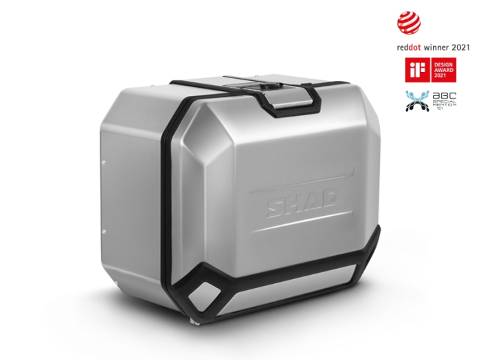 Set complet de cutii laterale de aluminiu, SHAD TERRA, 36L / 47L, incluzand kit de montaj SHAD BMW F 650 GS/ F 700 GS/ F 800 GS [4]
