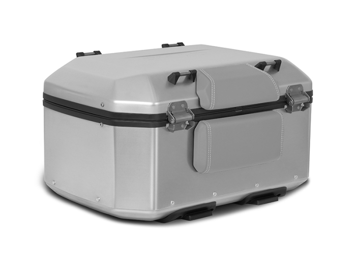Complete set of aluminum cases SHAD TERRA, 55L topcase + 36L / 47L side cases, including mounting kit and plate SHAD Aprilia Tuareg 660 [10]