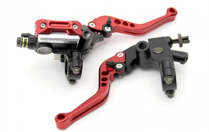 Set manete frana ambreiaj moto leviere universale [3]