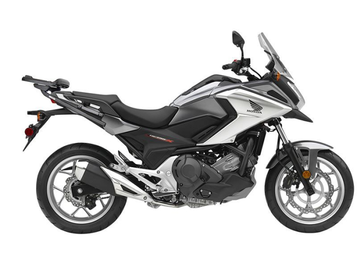 Set of SHAD TERRA TR40 adventure saddlebags and SHAD TERRA aluminium top case TR55 PURE BLACK, including mounting kit SHAD HONDA NC 750X [7]