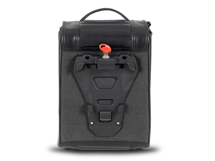 Side bag SHAD CAFE RACER SR38 X0SR3821 10l Negru [2]