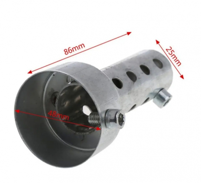 Silencer amortizor sunet db killer toba evacuare moto ATV silentiator [2]