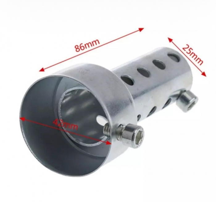 Silencer amortizor sunet db killer toba evacuare moto ATV silentiator [4]