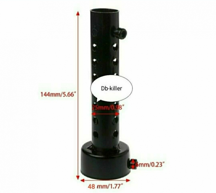 Silențiator db killer amortizor sunet silencer toba evacuare moto ATV [3]