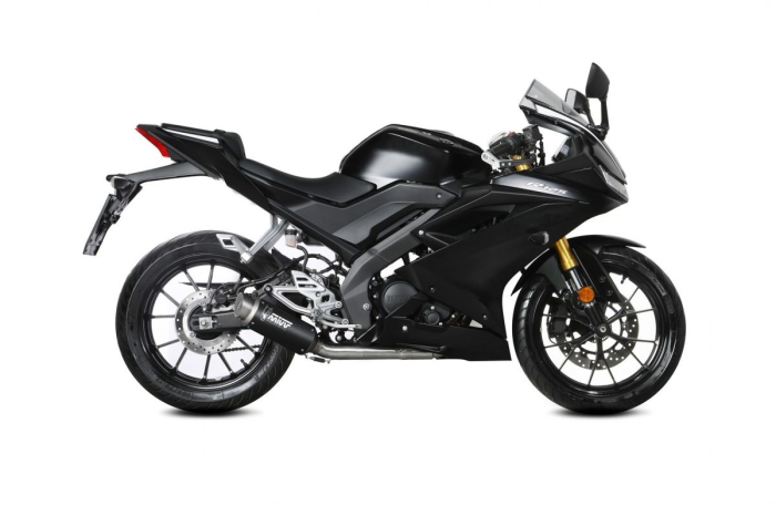 Sistem de evacuare complet 1x1 MIVV GP PRO Negru pentru YAMAHA YZF-R 125 2019-2026, YAMAHA MT 125 2020-2026 [2]