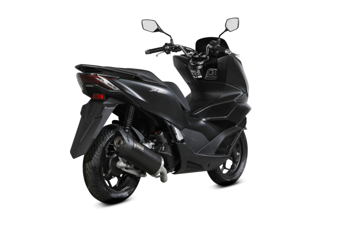 Sistem de evacuare complet 1x1 MIVV MOVER Negru pentru HONDA PCX 125 (WW 125) 2021-2024 [4]