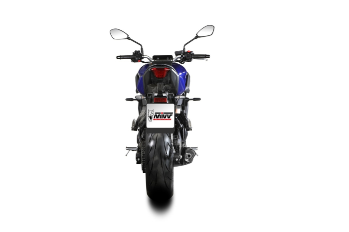Sistem de evacuare complet 2x1 MIVV DELTA RACE Negru pentru YAMAHA MT-07 700 2025-2026 [4]