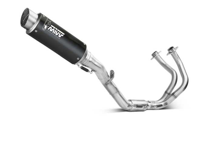Sistem de evacuare complet 2x1 MIVV GPpro Negru pentru KAWASAKI Z 650 2024-2026, KAWASAKI Ninja 650 2024-2026 [5]