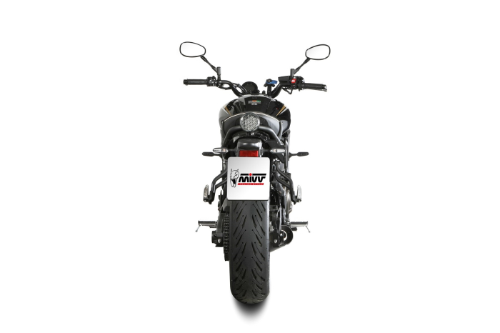 Sistem de evacuare complet 2x1 MIVV HR-1 Negru pentru YAMAHA XSR 700 2021-2024 [4]