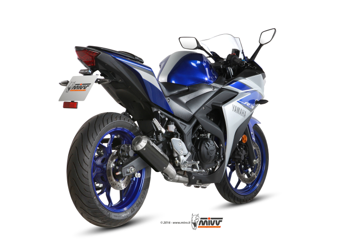 Sistem de evacuare complet 2x1 MIVV MK3 Carbon [3]