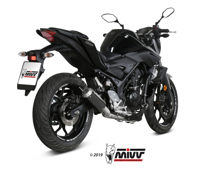 Sistem de evacuare complet 2x1 MIVV MK3 Carbon [5]