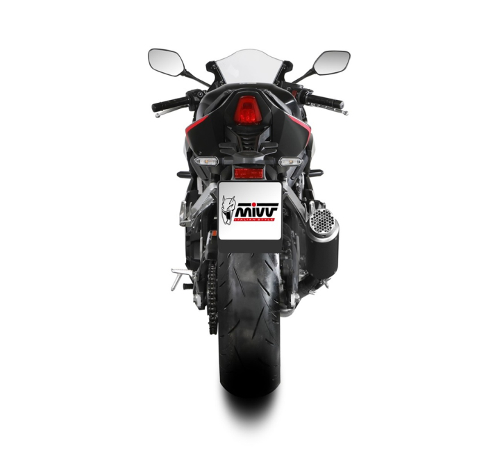 Sistem de evacuare complet 4x2x1 MIVV GPpro Carbon pentru HONDA CBR 650 R 2024-2026 [4]