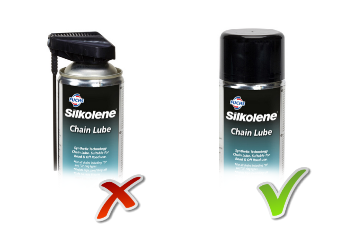 Spray de lubrifiat lantul SILKOLENE CHAIN LUBE SPRAY 601398605 0,5 l [2]