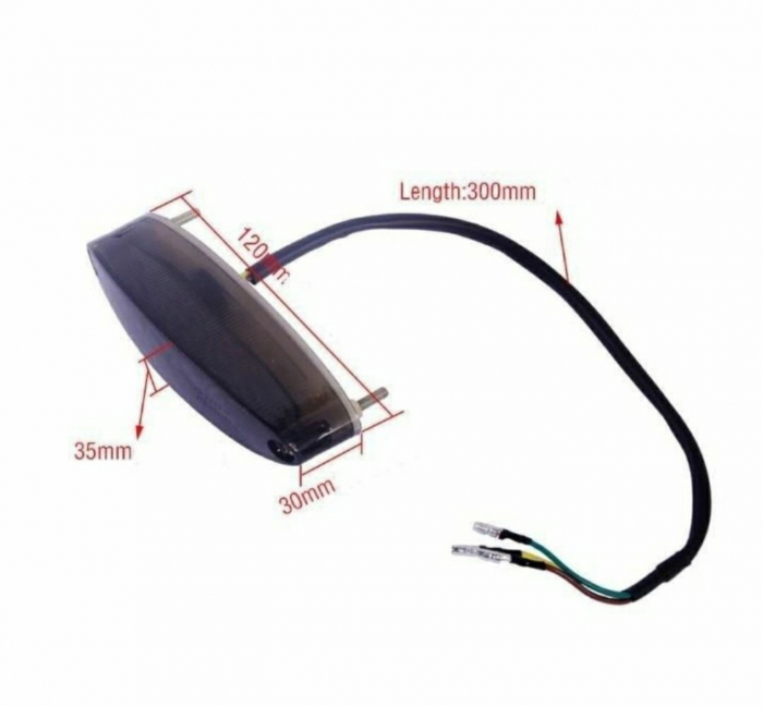 Stop led moto ATV scuter leduri universal [3]