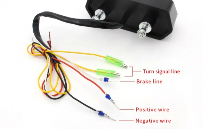 Stop led moto cu semnalizare universal motocicleta [4]