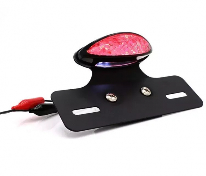 Stop moto led cu suport și iluminare numar [2]