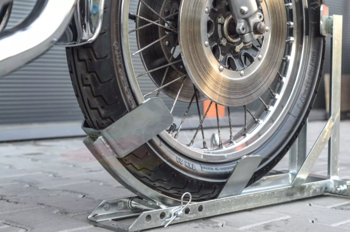 Suport / cric stander pentru anvelope față - roată HLP galvanizat [4]