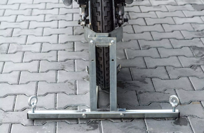 Suport / cric stander pentru anvelope față - roată HLP galvanizat [6]