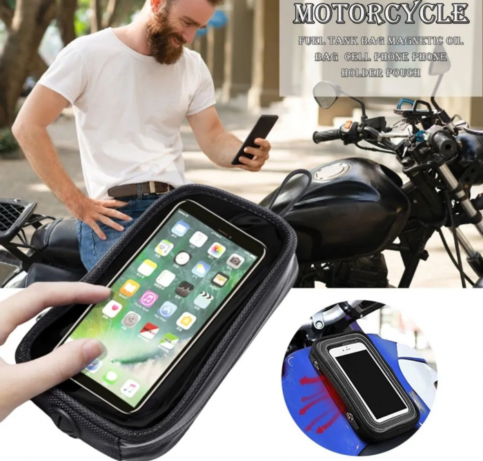 Suport / husa telefon magnetic rezervor [2]