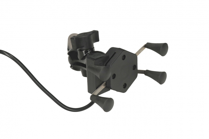 Suport moto telefon cu incarcator RAM atv scuter universal [2]