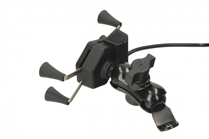 Suport moto telefon cu incarcator RAM atv scuter universal [3]