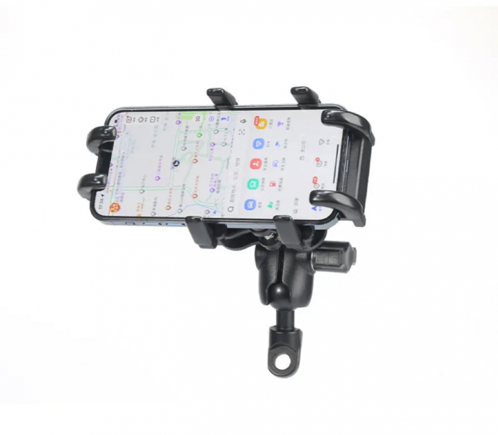 Suport telefon cu amortizor vibrații moto / atv [6]