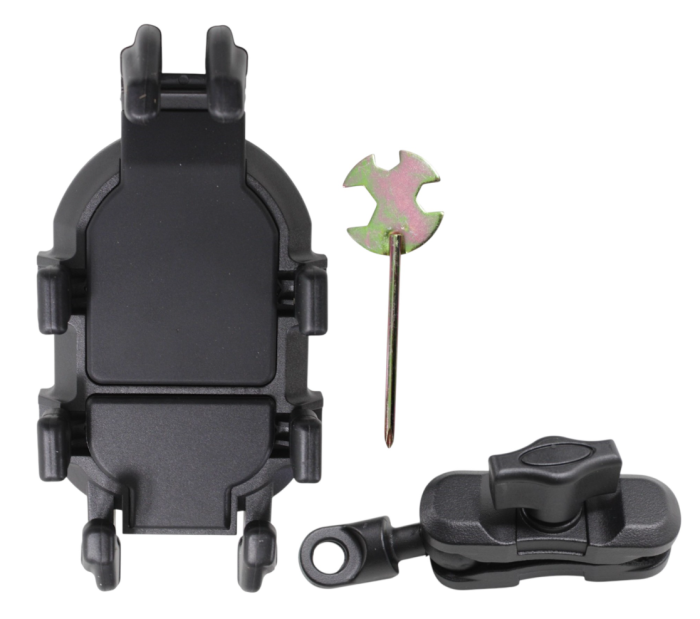 SUPORT TELEFON MOTO ATV POWER FORCE PE SUPORTI OGLINZI cu amortizor vibratii [2]