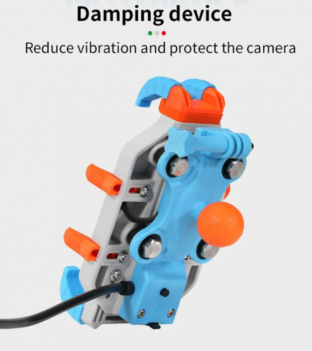 Suport telefon wireless usb moto ATV antivibratii [4]