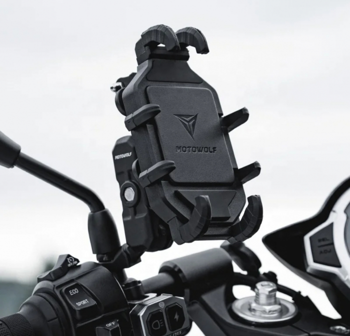 Suport telefon wireless usb moto ATV antivibratii [10]