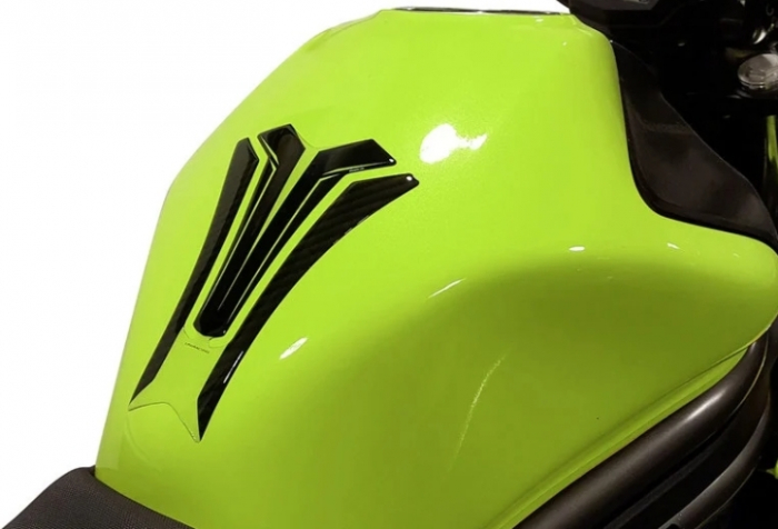 Tank pad Uniracing carbon transparent protecție rezervor moto [3]
