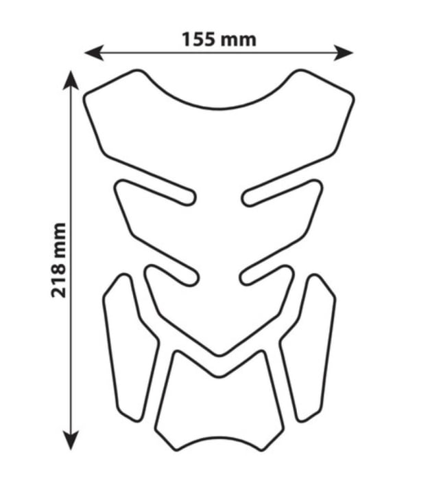 Tank pad X2 protecție rezervor [4]