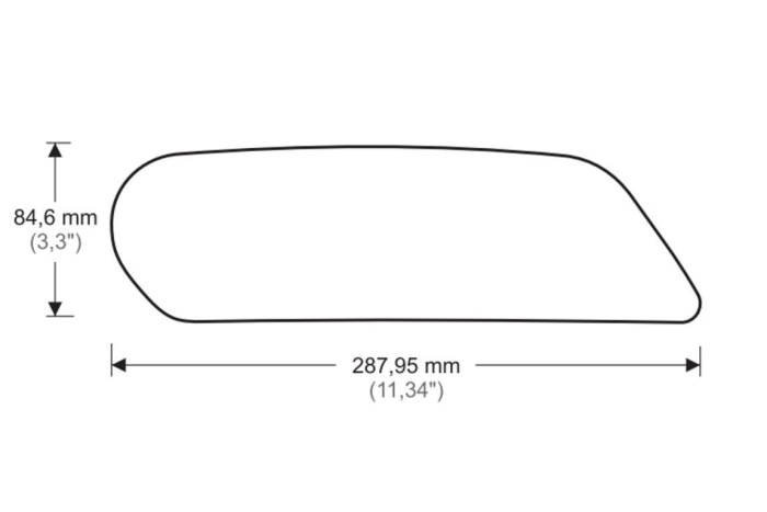 Tank side protectors PUIG ANTI-SLIP Negru [3]