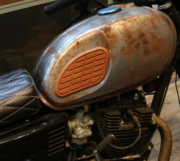 Thank pad protecție rezervor moto caffe racer [4]