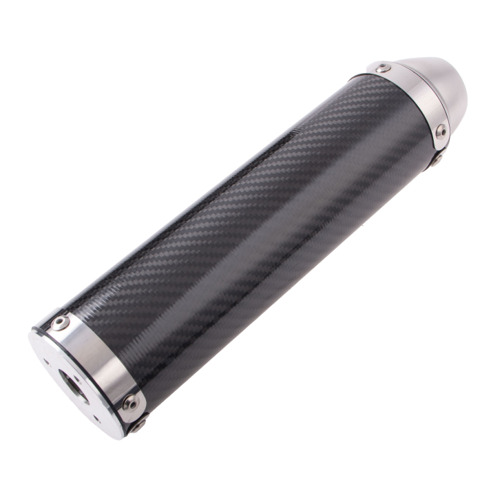 Evacuare toba moto sport 2t carbon doi timpi evacuare finala cross enduro viteza [4]