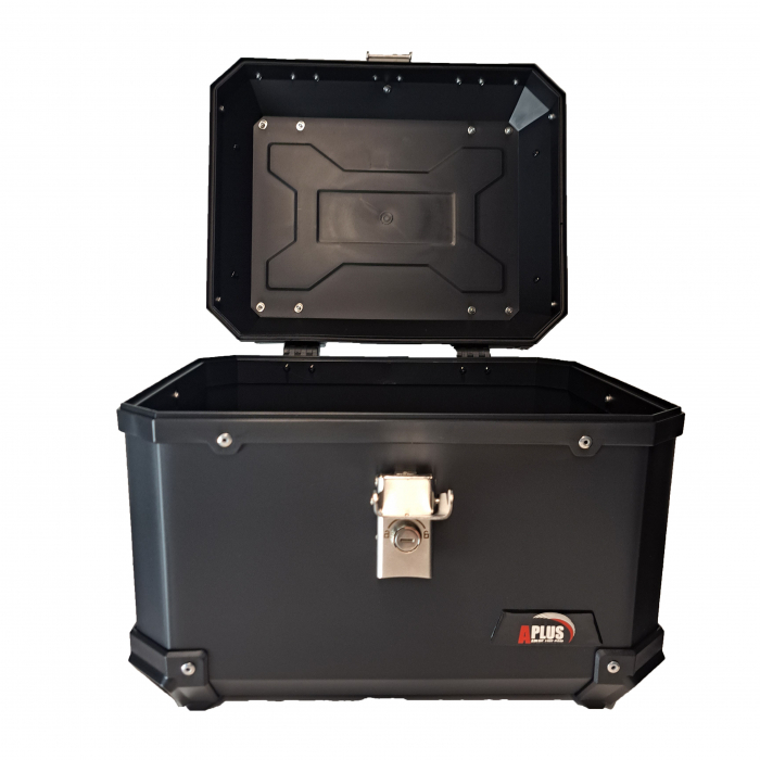 Top case Aplus 38L aspect aluminiu cutie moto [2]