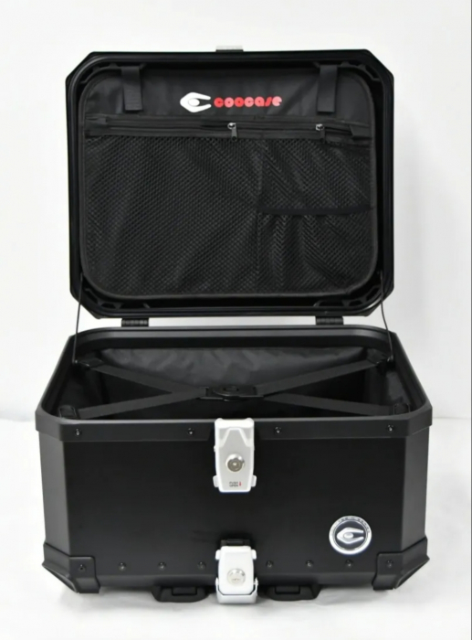 Top case Coocase 55L aluminiu cu spătar ajustabil cutie moto [6]