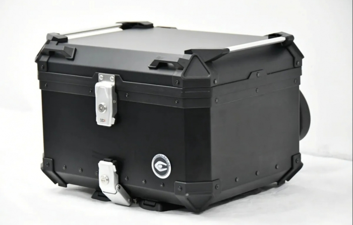 Top case Coocase 55L aluminiu cu spătar ajustabil cutie moto [2]