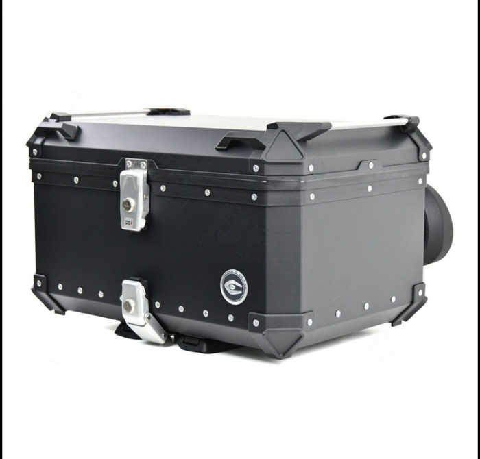 Top case Coocase 65L aluminiu cu spătar ajustabil cutie moto [3]